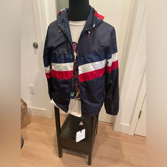 Moncler Windbreaker - Size Medium  - Moncler Hooded Jacket  - Summer Jacket - - Picture 6 of 17